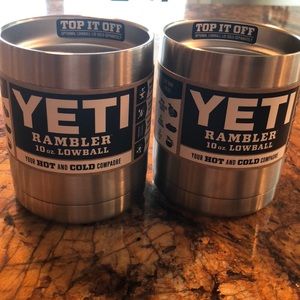Set of 2 Yeti ramblers